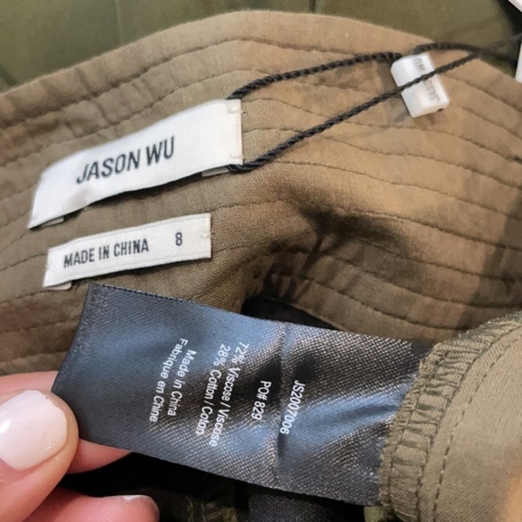 NWT Jason Wu Cropped Workwear Pants 8 - Picture 16 of 16